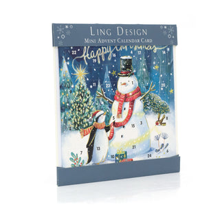 Gifts for You Christmas Advent Calendar Greetings Card | Door Advent Calendar