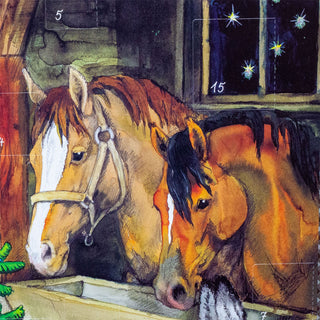 Christmas at the Stables Christmas Advent Calendar | Traditional Advent Calendar