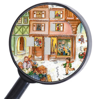 Marketplace Christmas Advent Calendar | Traditional Picture Advent Calendar