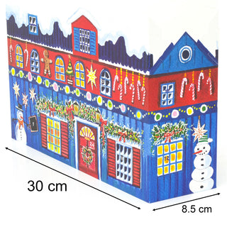 Santa’s North Pole Workshop Pop-Up Advent Calendar, 3D Christmas Advent Calendar