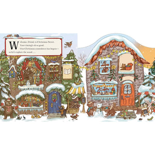 Brown Bear Wood Advent Book | Christmas is Coming to Town! Advent Calendar Book