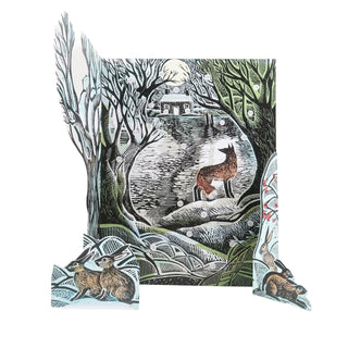 Midnight Fox Christmas Advent Calendar | 3D Woodland Picture Advent Calendar