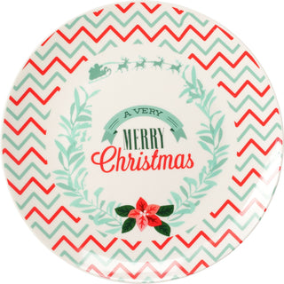 Christmas Ceramic Plate | Fun Festive Plate Snacks, Desserts & Santa’s Treats
