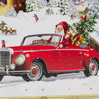 Santa Road Trip Christmas Advent Calendar | Traditional Picture Advent Calendar