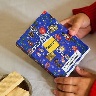Padlock'd Christmas Escape Room Gift Wrapping Kit