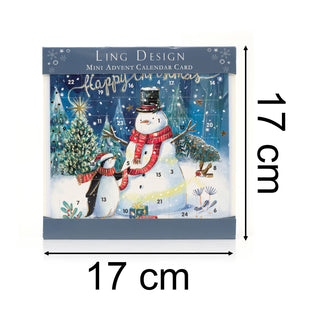 Gifts for You Christmas Advent Calendar Greetings Card | Door Advent Calendar