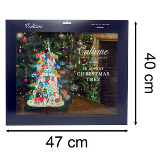 3D Christmas Tree Christmas Advent Calendar | Cats Large Picture Advent Calendar