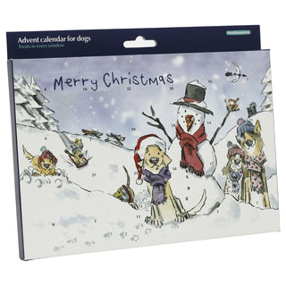 Dog Treat Advent Calendar, Turkey Christmas Countdown with Numbered Doors