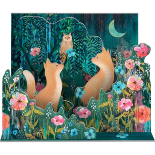 Moonlit Meadow Pop & Slot 3D Decoration | Build Your Own Flora & Fauna Diorama