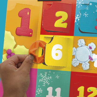 Play-Doh Christmas Advent Calendar with 24 Cans and 28 Fun Tools for Kids
