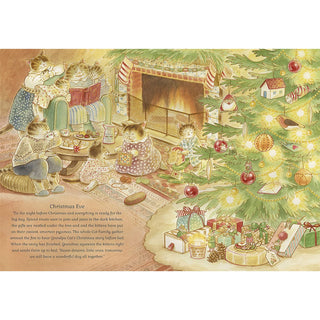 Cat Family Christmas Advent Calendar Lift-the-Flap Book, 24-Page Advent Book