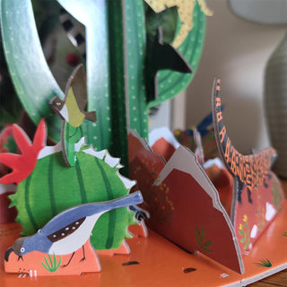 Christmas Cactus Pop & Slot Christmas Advent Calendar Large, 3D Advent Calendar