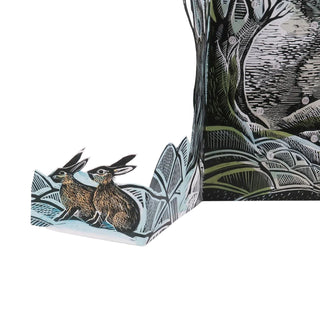 Midnight Fox Christmas Advent Calendar | 3D Woodland Picture Advent Calendar