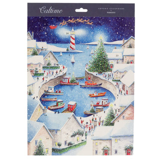 Christmas by the Sea Advent Calendar | Large Traditional Picture Advent Calendar