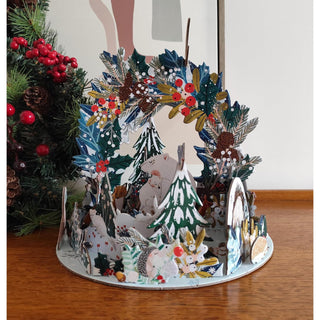 3D Pop & Slot Polar Bear Bower Free Standing Christmas Advent Calendar