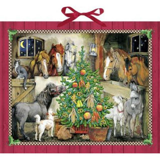 Christmas at the Stables Christmas Advent Calendar | Traditional Advent Calendar