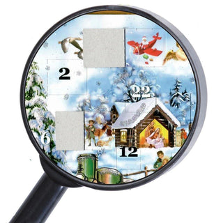 Train in the Snow Christmas Advent Calendar Traditional Picture Advent Calendar