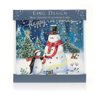 Gifts for You Christmas Advent Calendar Greetings Card | Door Advent Calendar