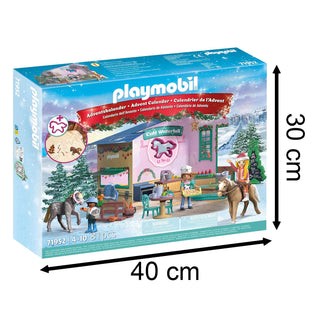 Playmobil 71952 Christmas Baking at the Rider Cafe - Children's Toy Advent Calendar