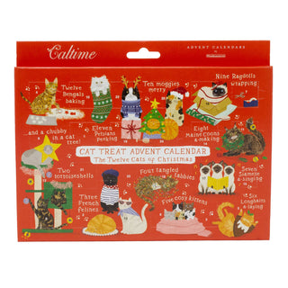 Salmon & Chicken Cat Treat Christmas Advent Calendar | 24 Days of Cat Treats