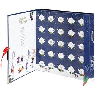 Tea Christmas Advent Calendar | 25 Loose Leaf Pyramid Tea Bags Advent Calendar