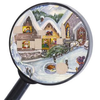 It's Snowing Christmas Advent Calendar | Traditional Picture Advent Calendar