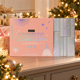 Cosmetic Christmas Advent Calendar, 24 Day Pink Beauty Makeup Countdown