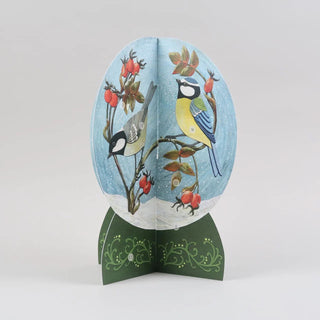 3D Snow Globe Christmas Advent Calendar | Advent Calendar with British Birds