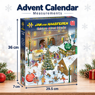 Jan van Haasteren Jigsaw Christmas Advent Calendar 2026, 24 Jigsaw Puzzles