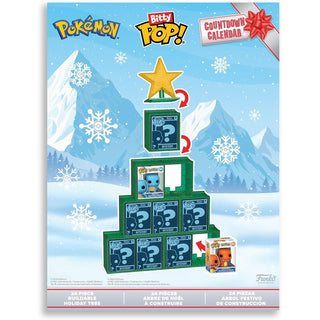 Pokemon Funko Bitty Pop Christmas Advent Calendar, 24 Door Countdown Calendar