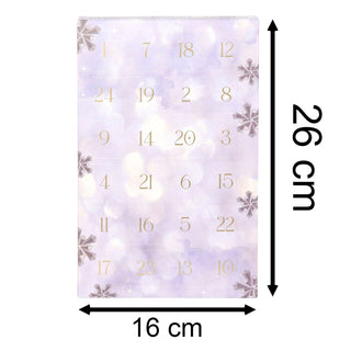 Crystal Advent Calendar with 24 Gemstones | Countdown to Christmas for Wellbeing