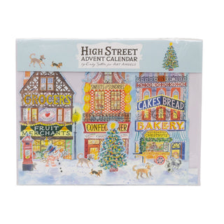 3D High Street Christmas Advent Calendar | Advent Calendar Pop-Up Winter Scene