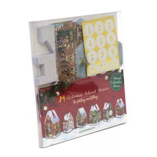 Fill Your Own Victorian Christmas House Advent Calendar | Make Your Own Calendar