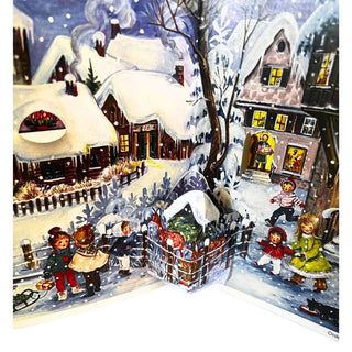 It's Snowing Christmas Advent Calendar | Traditional Picture Advent Calendar