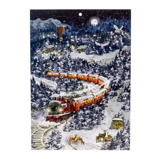 Magical Christmas Express A4 Christmas Advent Calendar | Picture Advent Calendar