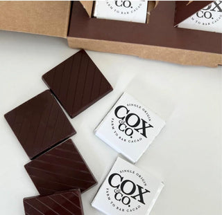 Cox & Co. 60% Single-Origin Dark Chocolate Christmas Advent Calendar for Adults