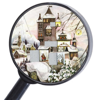 At the Castle Christmas Advent Calendar | Traditional Picture Advent Calendar