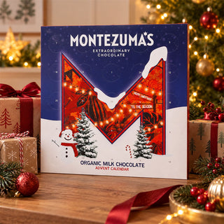 Montezuma Milk Chocolate Christmas Advent Calendar, Responsibly Sourced Cocoa