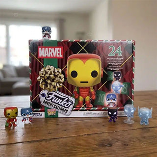 Marvel Funko Pop Advent Calendar, 24 Pocket Pop Collectable Mini Figures