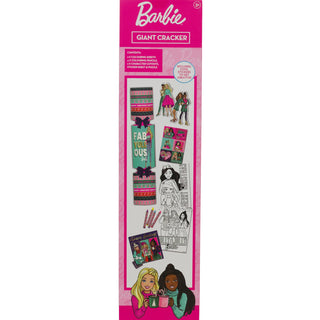 Giant Barbie Christmas Cracker for Kids | Children's Colouring Jumbo Cracker 55cm