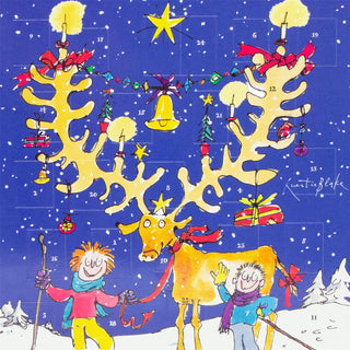 Quentin Blake Christmas Advent Calendar | Reindeer Christmas Advent Calendar