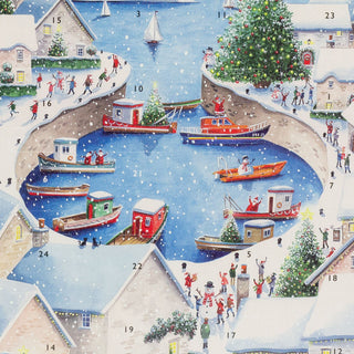 Christmas by the Sea Advent Calendar | Large Traditional Picture Advent Calendar