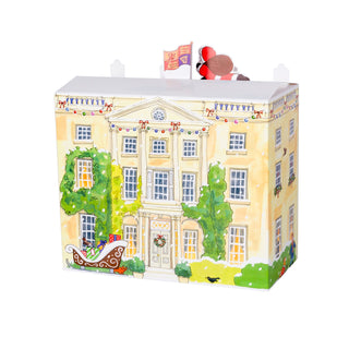 Deluxe 3D Highgrove House Advent Calendar | Freestanding Christmas Advent Calendar | House And Figures Picture Advent Calendar