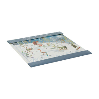 Festive Fun Christmas Advent Calendar Greetings Card | Door Advent Calendar