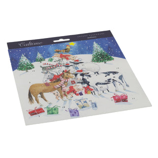 Festive Farmyard Christmas Advent Calendar | Animals Christmas Advent Calendar