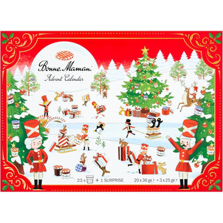 Bonne Maman Christmas Advent Calendar Mini Jars of Conserves & Caramels