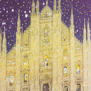 3D Christmas Advent Calendar Milan Cathedral | Fold Out Advent Calendar Traditional Advent Calendar | Picture Advent Calendar Paper Advent Calendar