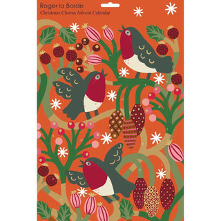 Christmas Chorus Advent Calendar | Festive Robins Christmas Advent Calendar