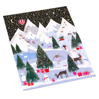 Christmas Snow Scene Christmas Advent Calendar | Alpine Picture Advent Calendar