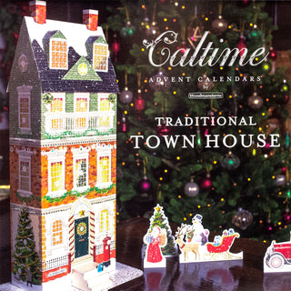 3D Townhouse Christmas Advent Calendar Build Your Own Christmas Advent Calendar